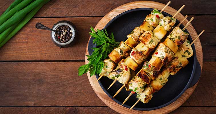 Thai Chicken Skewers