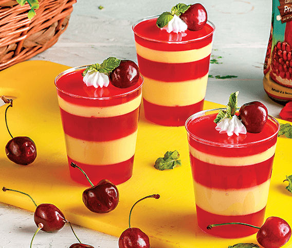 Pomegranate Mousse