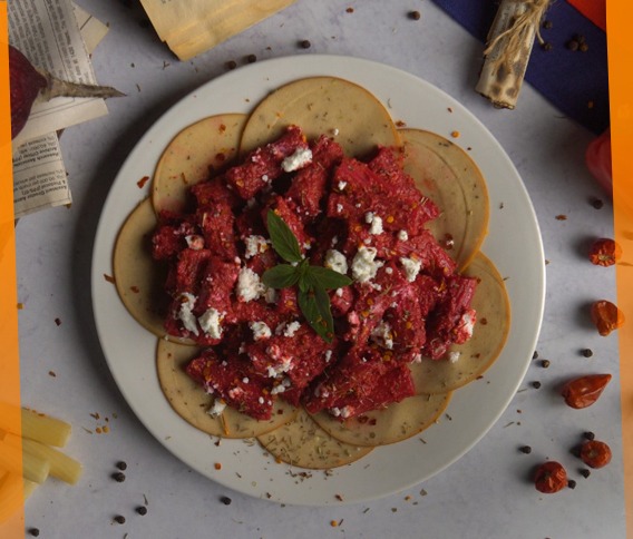 Beetroot Tinted Pasta