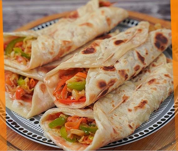 Vegetable Stuffed Paratha