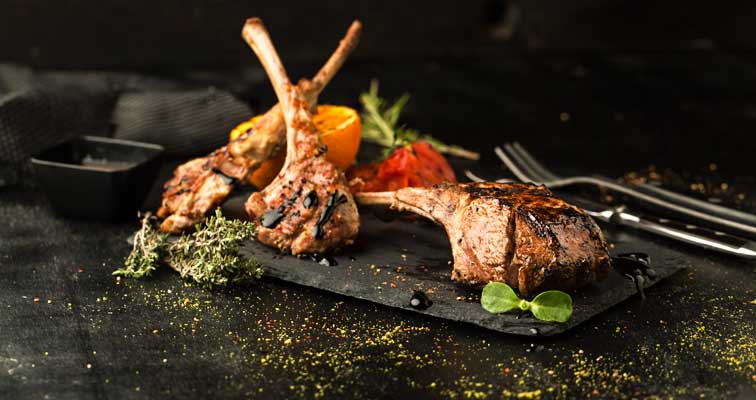 Lamb Chops With Habanero Sauce