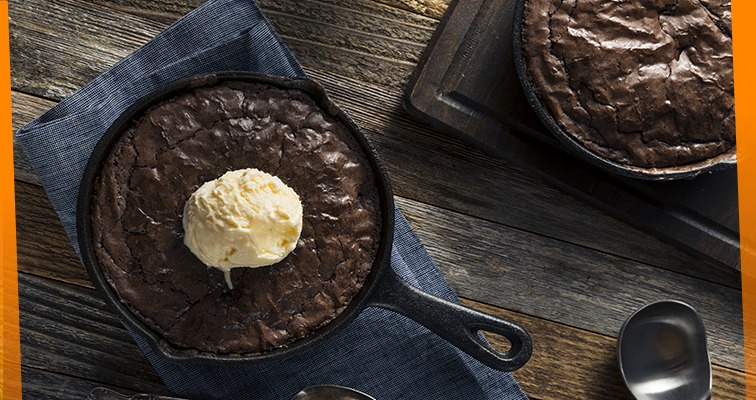 Skillet Brownie