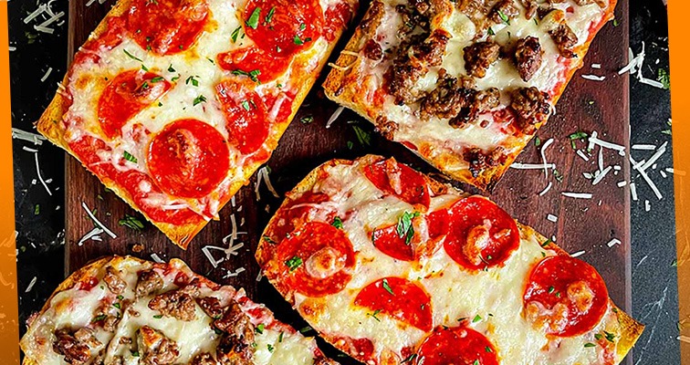 Bread Pizza, a budget-friendly twist on our classic favourite!