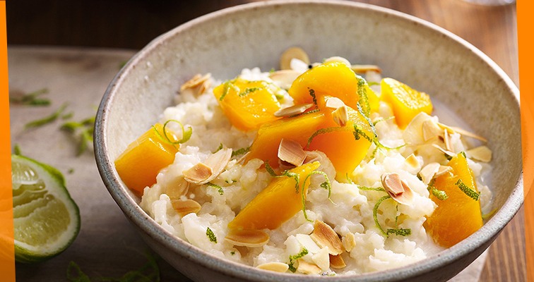 5 Ingredient Mango Rice Pudding