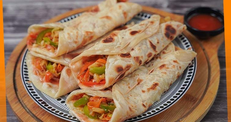 Vegetable Stuffed Paratha