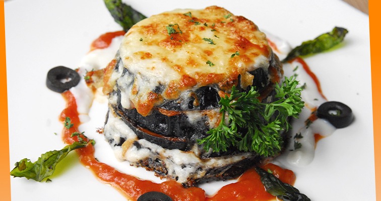 Healthy Eggplant Lasagna