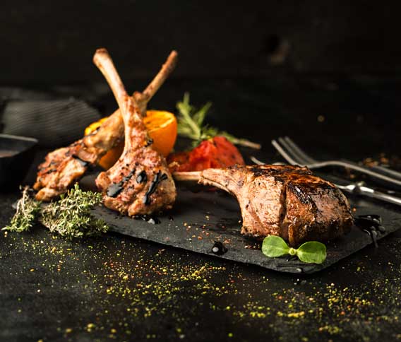 Lamb Chops With Habanero Sauce