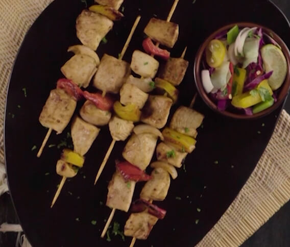 Peri Peri Chicken Skewers