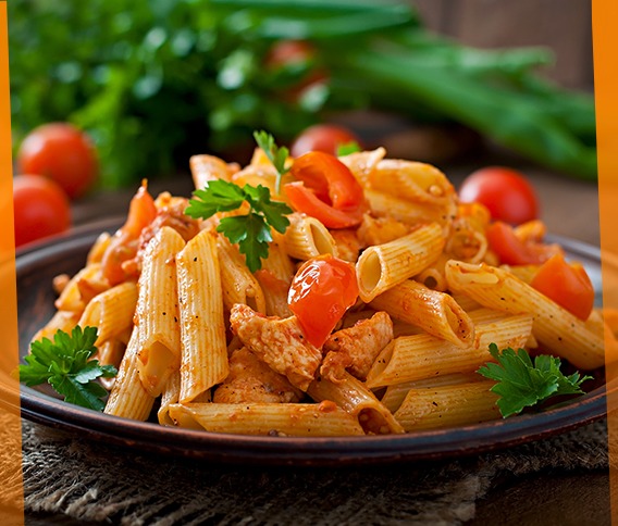 Chicken & Tomato Penne Pasta