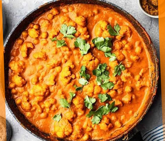 Cauliflower & Chickpea Masala