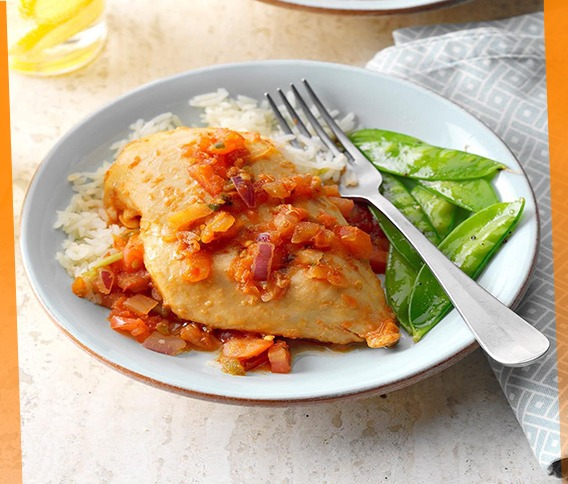 5-Ingredient Apricot Orange Chicken