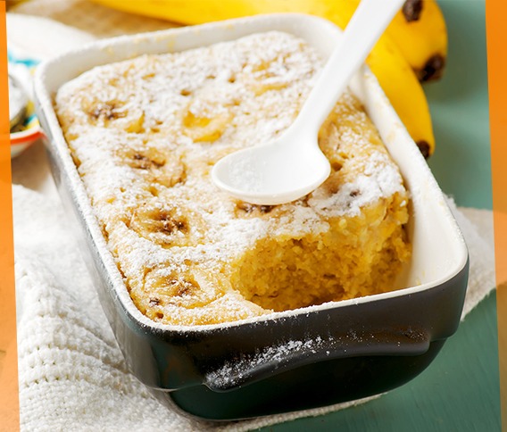 Banana Bread Pudding : Low Cost Sweet Treat